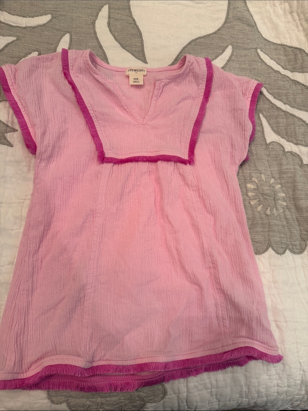 J. Crew crew cuts pink swim cover up